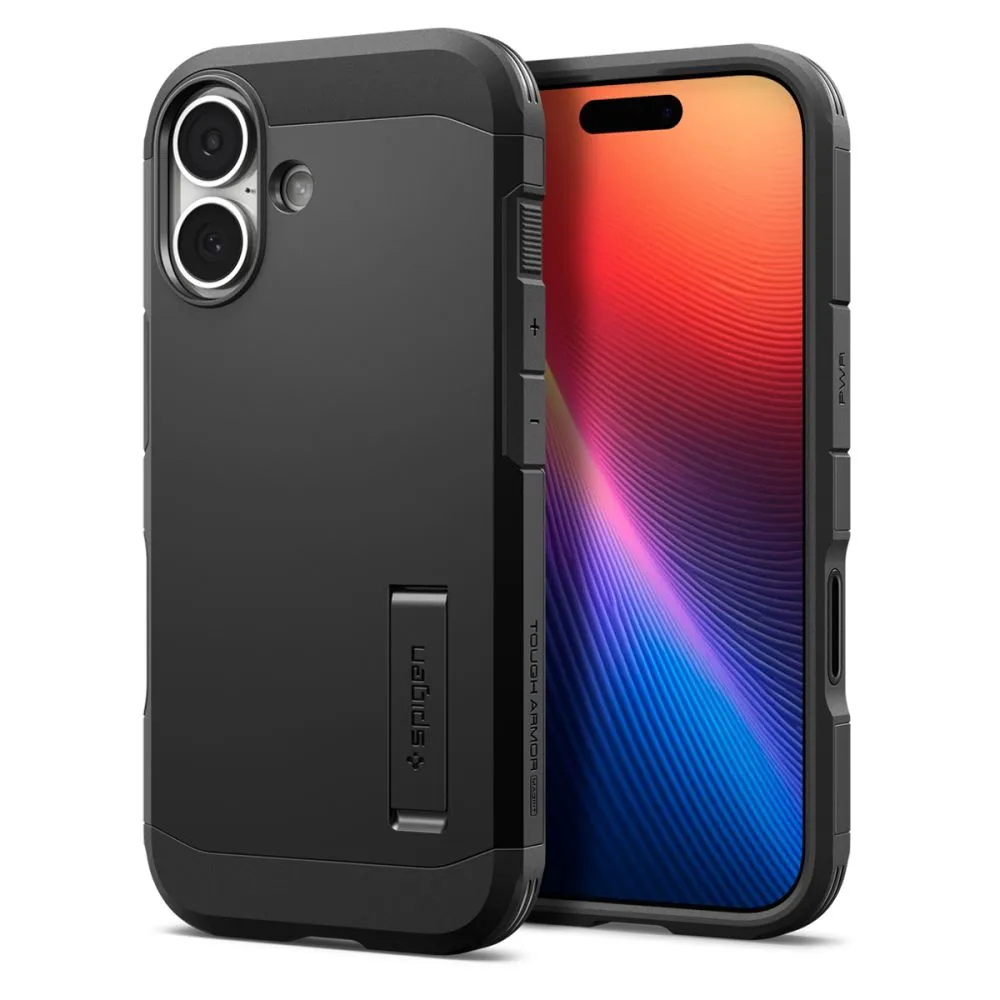 Apple iPhone 17 dėklas Juoda SPIGEN TOUGH ARMOR ”T” MAG MAGSAFE