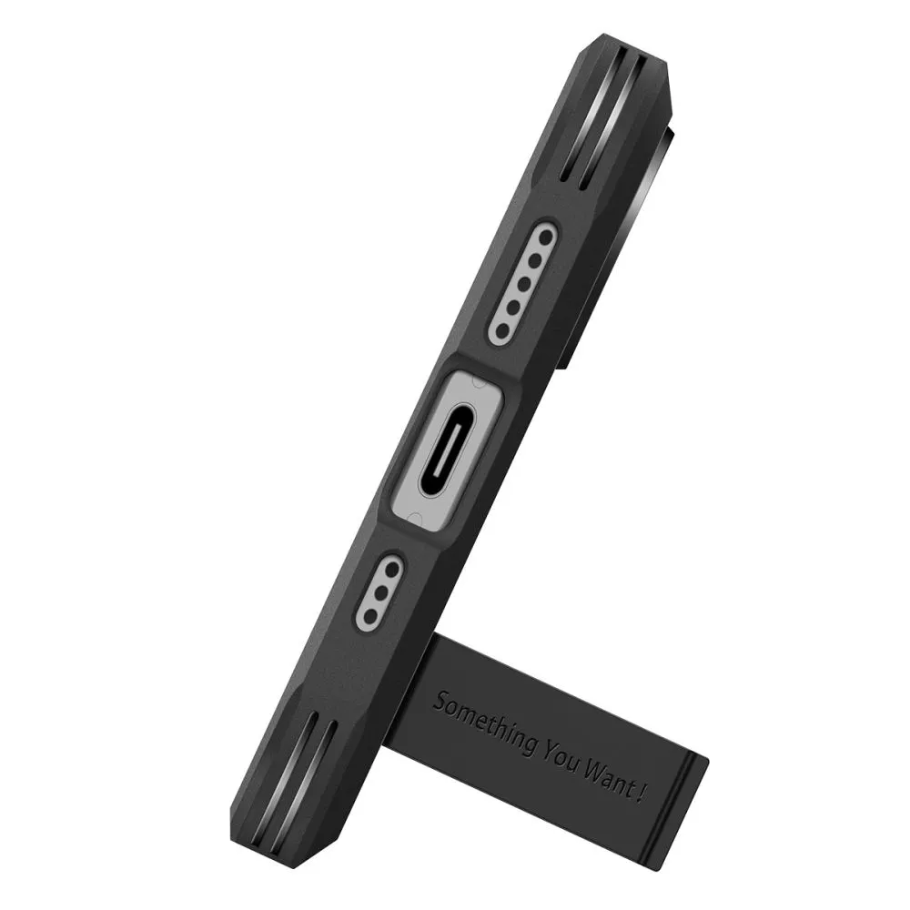 Apple iPhone 17 dėklas Juoda SPIGEN TOUGH ARMOR ”T” MAG MAGSAFE