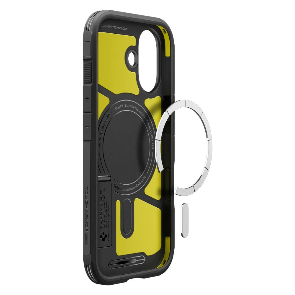 Apple iPhone 17 dėklas Juoda SPIGEN TOUGH ARMOR ”T” MAG MAGSAFE