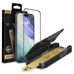 iPhone iPhone 17 apsauginis stiklas ESR ULTRAFIT ARMORITE PRO TEMPERED GLASS Apple iPhone 17