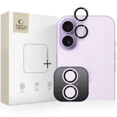 iPhone iPhone 17 apsauginis stiklas TECH-PROTECT CAMRING FIT+ Apple iPhone 17