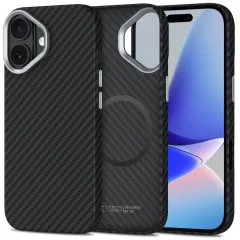 iPhone iPhone 17 vāciņš TECH-PROTECT ION CARBON MAGSAFE Apple iPhone 17
