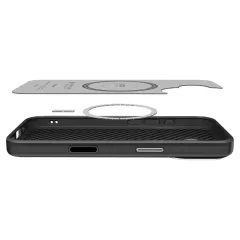 Apple iPhone 17 dėklas Juoda SPIGEN ENZO ARAMID ”T” MAG MAGSAFE