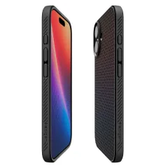 Apple iPhone 17 dėklas Juoda SPIGEN LIQUID AIR