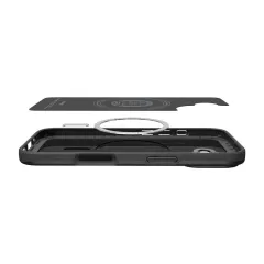 Apple iPhone 17 dėklas Juoda SPIGEN THIN FIT MAG MAGSAFE