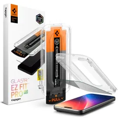 iPhone iPhone 17 apsauginis stiklas SPIGEN GLAS.TR ”EZ FIT PRO” PRIVACY Apple iPhone 17