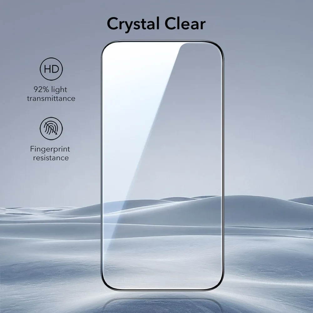 Apple iPhone 17 Air skärmskydd  ESR ULTRAFIT TEMPERED GLASS 2-PACK