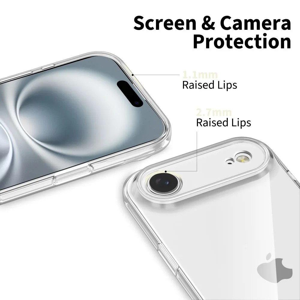 Apple iPhone 17 Air vāciņš caurspīdīgs TECH-PROTECT FLEXAIR