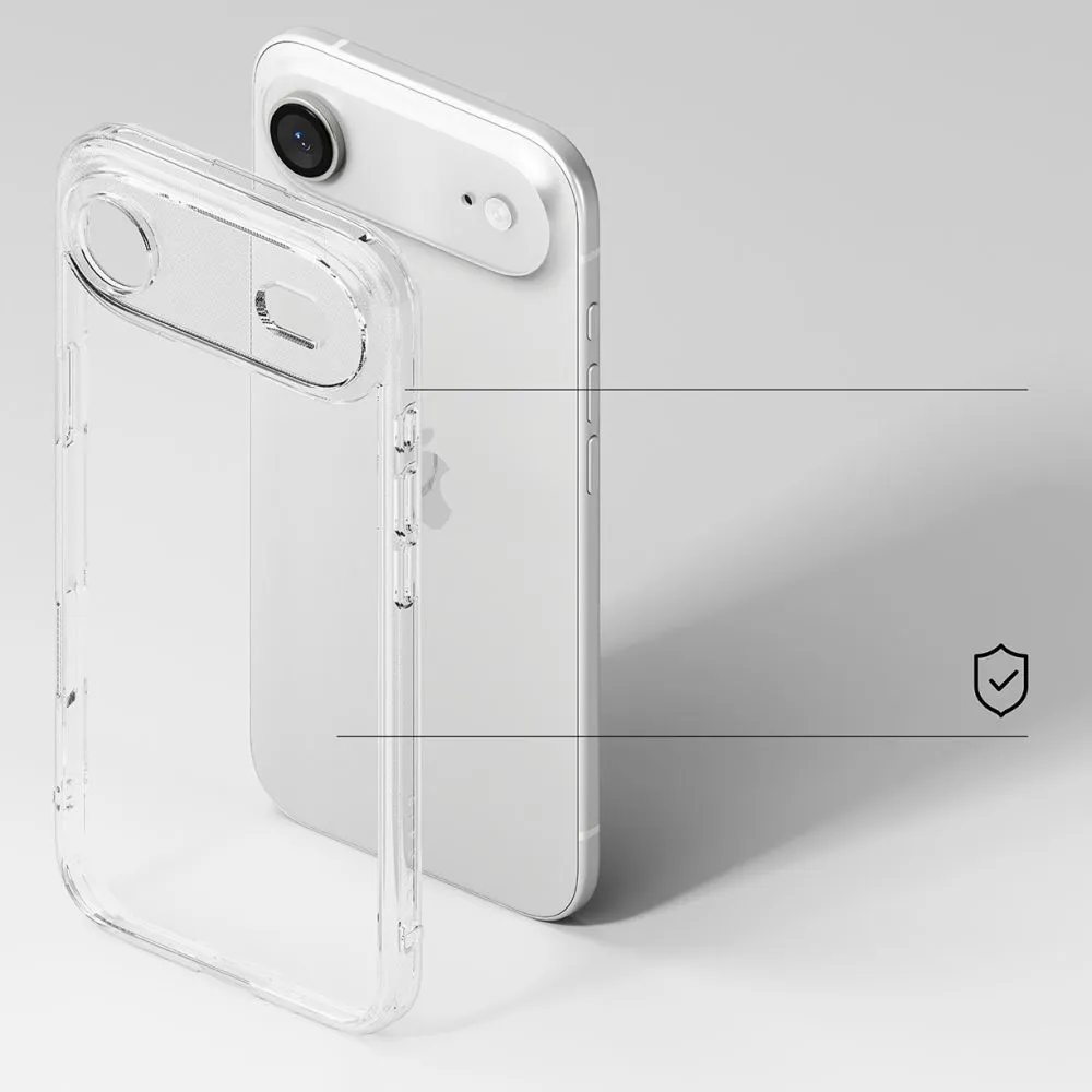 Apple iPhone 17 Air vāciņš caurspīdīgs RINGKE FUSION