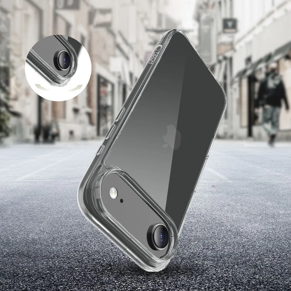 Apple iPhone 17 Air vāciņš caurspīdīgs TECH-PROTECT FLEXAIR HYBRID