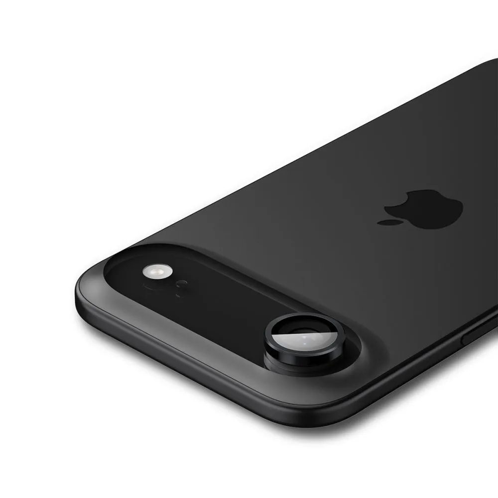 Apple iPhone 17 Air skärmskydd svart SPIGEN OPTIK PRO GLAS.TR ”EZ FIT” CAMERA PROTECTOR 2-PACK