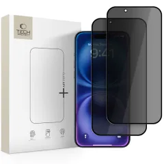 iPhone iPhone 17 Air skärmskydd TECH-PROTECT GLASS SPY+ PRIVACY 2-PACK Apple iPhone 17 Air