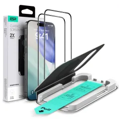 iPhone iPhone 17 Air skärmskydd ESR ULTRAFIT TEMPERED GLASS 2-PACK Apple iPhone 17 Air