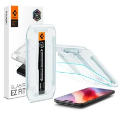 iPhone iPhone 17 Air skärmskydd SPIGEN GLAS.TR ”EZ FIT” 2-PACK Apple iPhone 17 Air