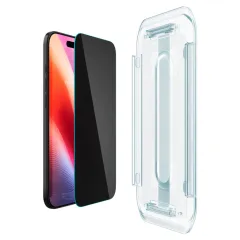 Apple iPhone 17 Air skärmskydd  SPIGEN GLAS.TR ”EZ FIT” PRIVACY 2-PACK