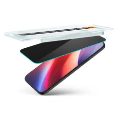 Apple iPhone 17 Air skärmskydd  SPIGEN GLAS.TR ”EZ FIT” PRIVACY 2-PACK