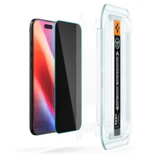 Apple iPhone 17 Air skärmskydd  SPIGEN GLAS.TR ”EZ FIT” PRIVACY 2-PACK