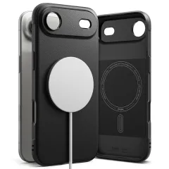 Apple iPhone 17 Air skal svart RINGKE ONYX MAGNETIC MAGSAFE