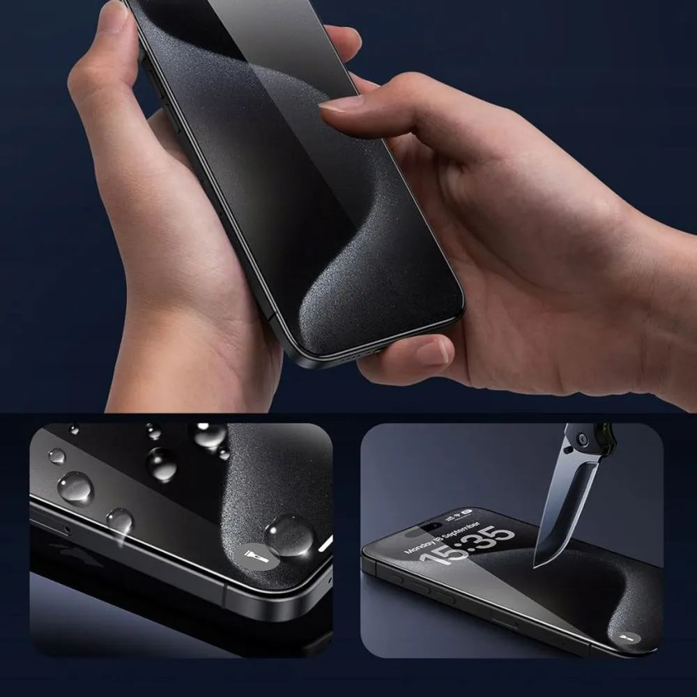 Apple iPhone 17 Pro защитное стекло  TECH-PROTECT GLASS FIT+ 2-PACK