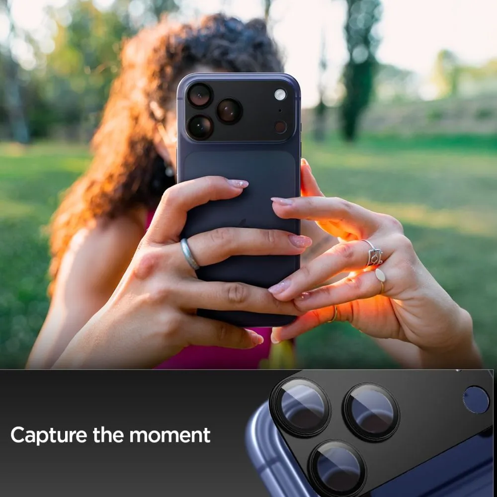 Apple iPhone 17 Pro kaitseklaas SPIGEN OPTIK PRO XL GLAS.TR ”EZ FIT” CAMERA PROTECTOR