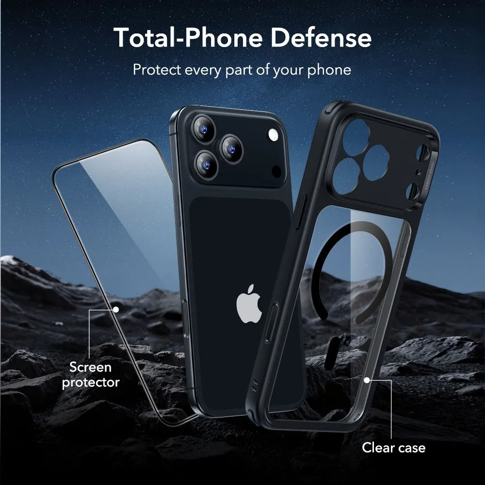 Apple iPhone 17 Pro case  ESR CLASSIC HYBRID MAGSAFE & TEMPERED GLASS