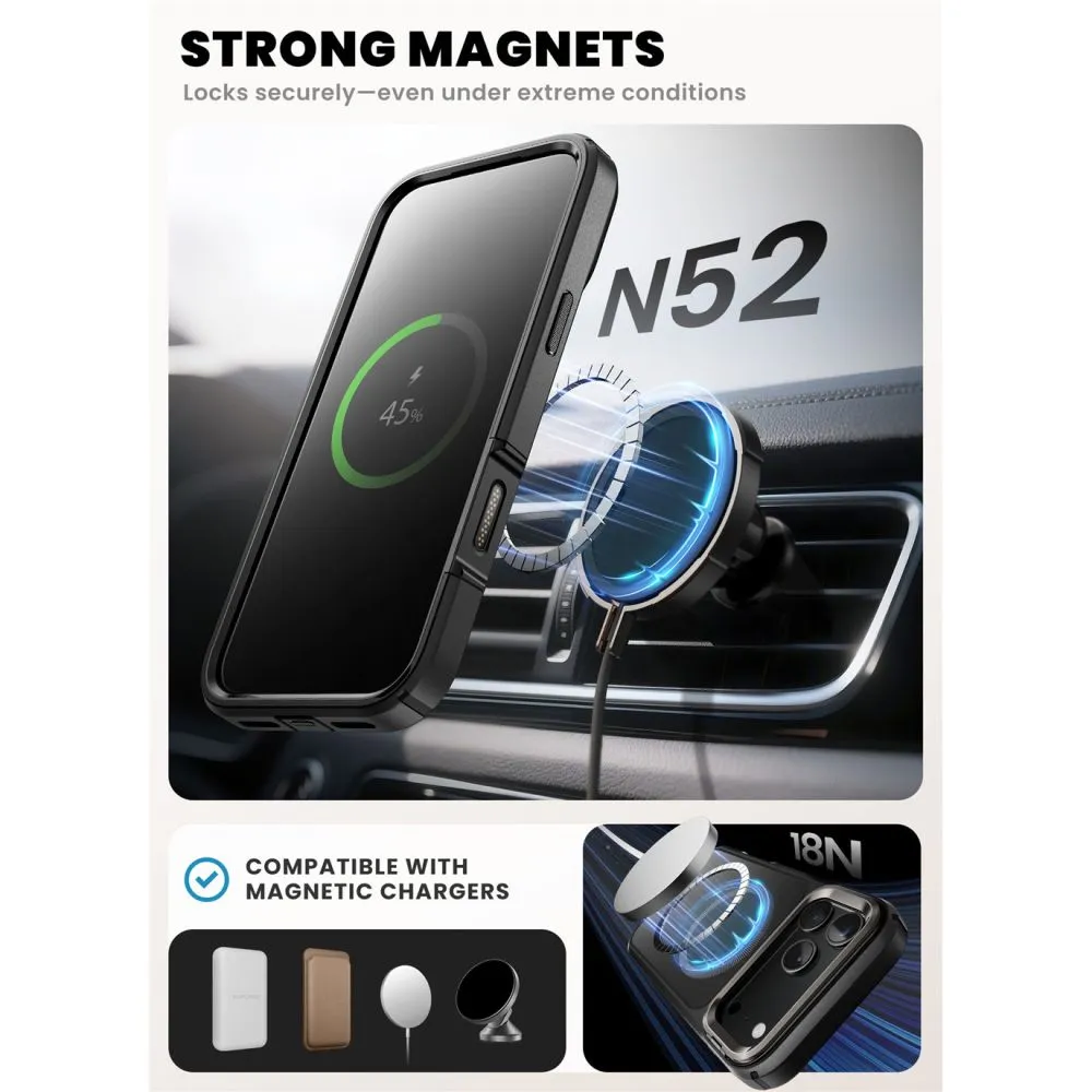 Apple iPhone 17 Pro skal  SUPCASE IBLSN ARES FLIP MAG MAGSAFE