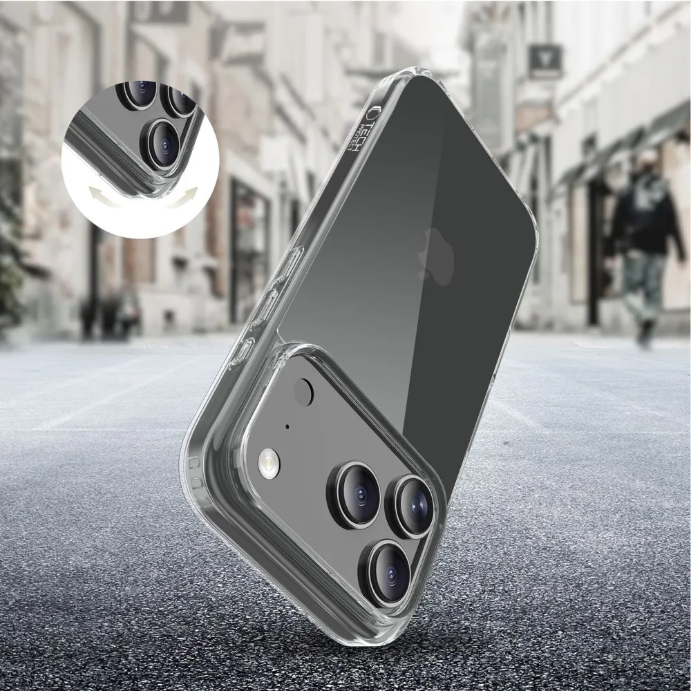 Apple iPhone 17 Pro skal transparent TECH-PROTECT FLEXAIR HYBRID