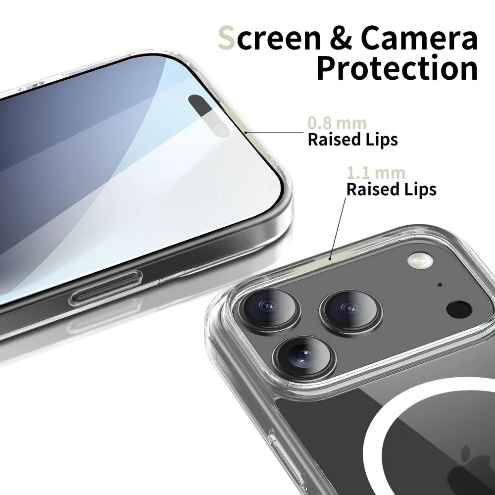 Apple iPhone 17 Pro skal transparent TECH-PROTECT FLEXAIR HYBRID MAGSAFE