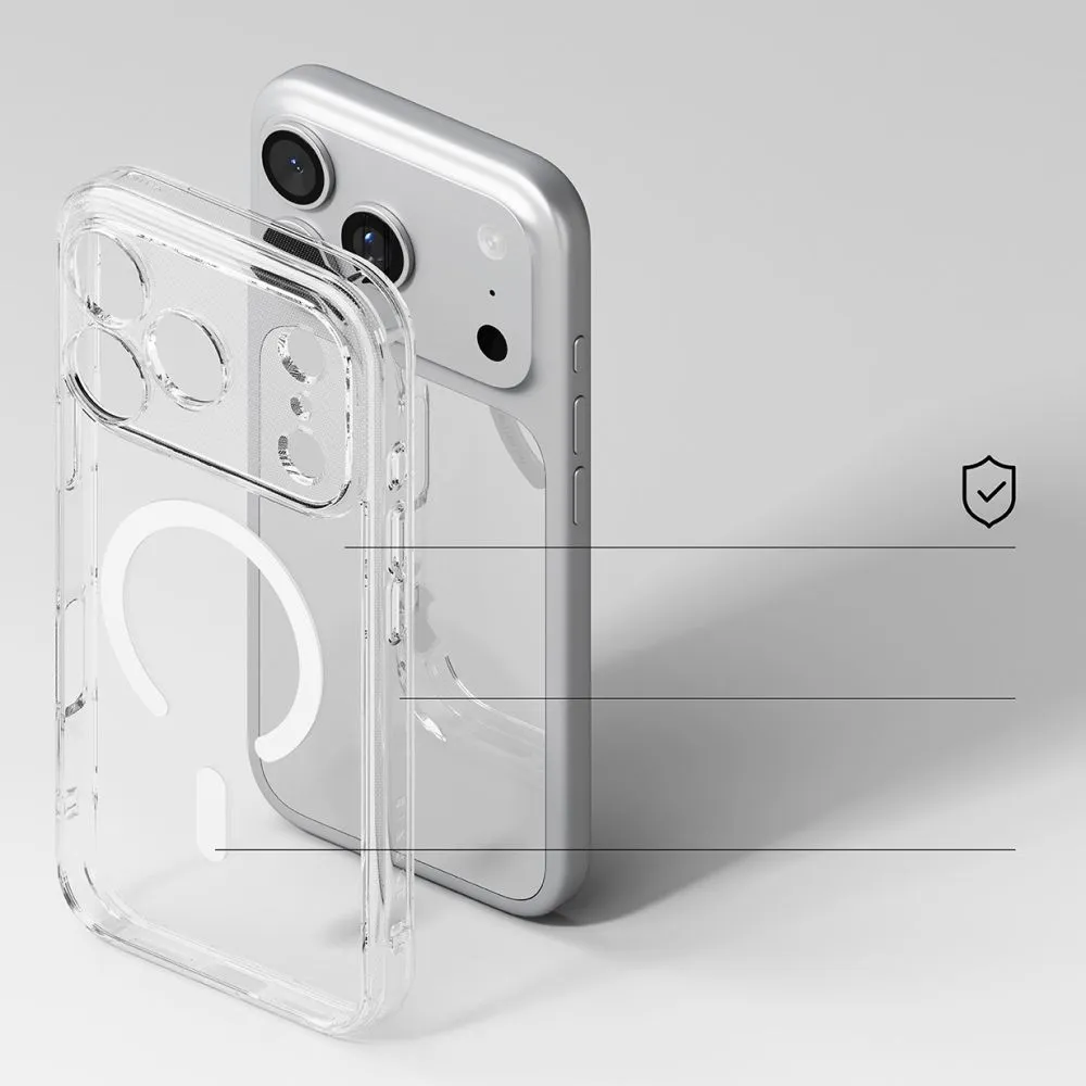 Apple iPhone 17 Pro vāciņš caurspīdīgs RINGKE FUSION MAGNETIC MAGSAFE