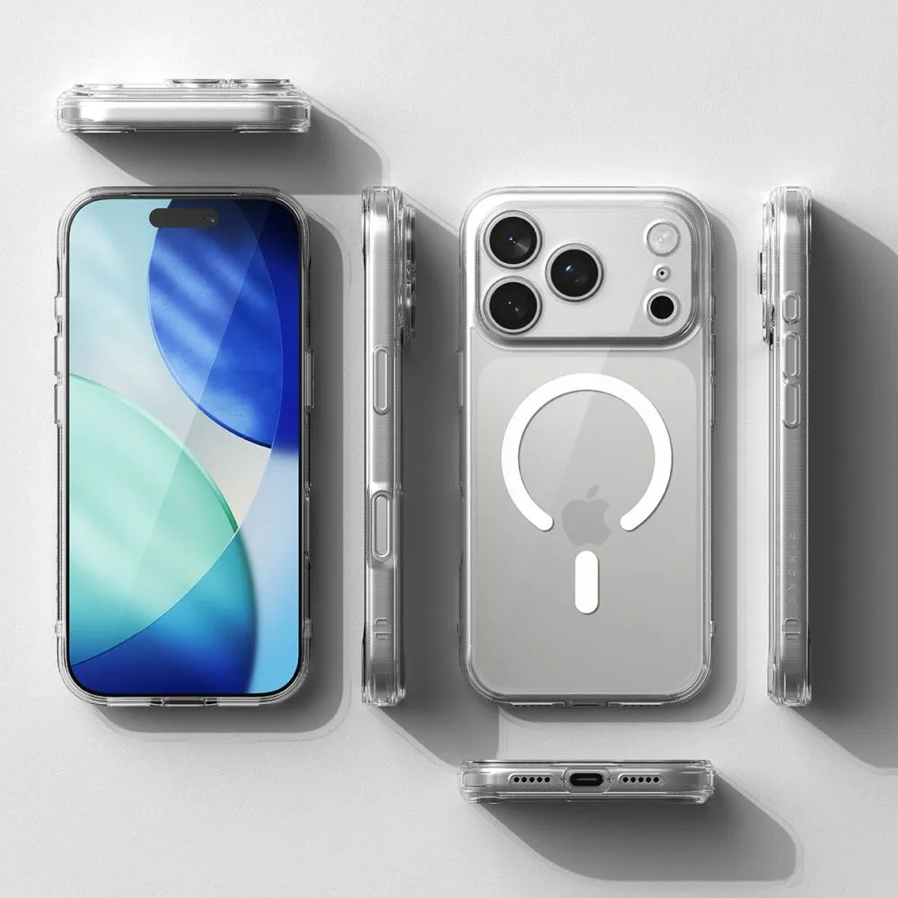 Apple iPhone 17 Pro vāciņš caurspīdīgs RINGKE FUSION MAGNETIC MAGSAFE