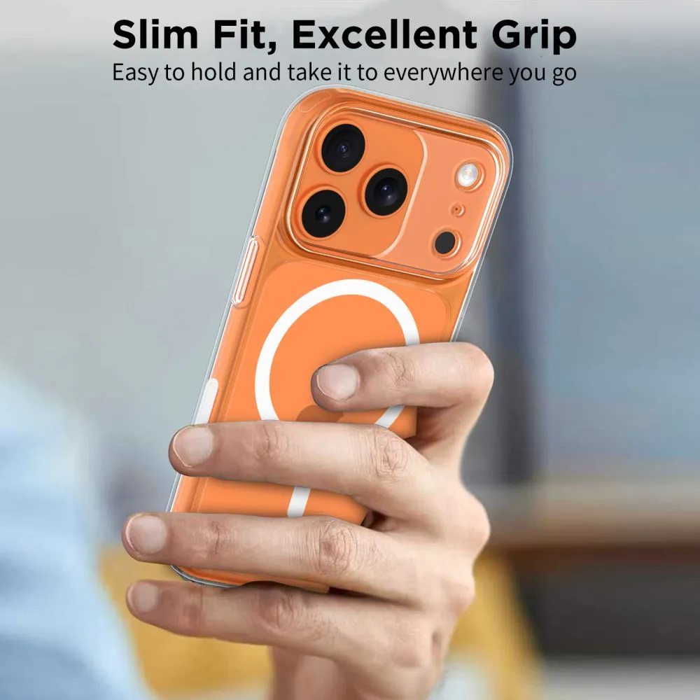 Apple iPhone 17 Pro skal transparent TECH-PROTECT MAGPEAK MAGSAFE CC