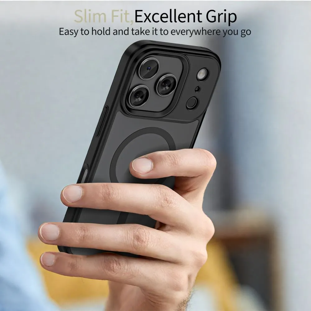 Apple iPhone 17 Pro vāciņš melns TECH-PROTECT MAGMAT XT 4-SET MAGSAFE