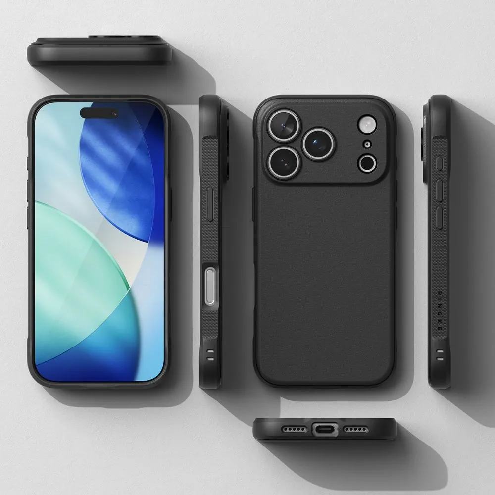 Apple iPhone 17 Pro vāciņš melns RINGKE ONYX