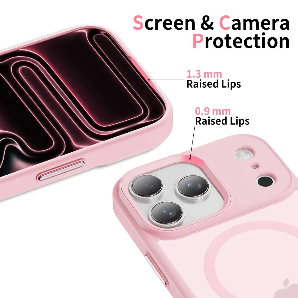 Apple iPhone 17 Pro skal rosa TECH-PROTECT MAGMAT MAGSAFE