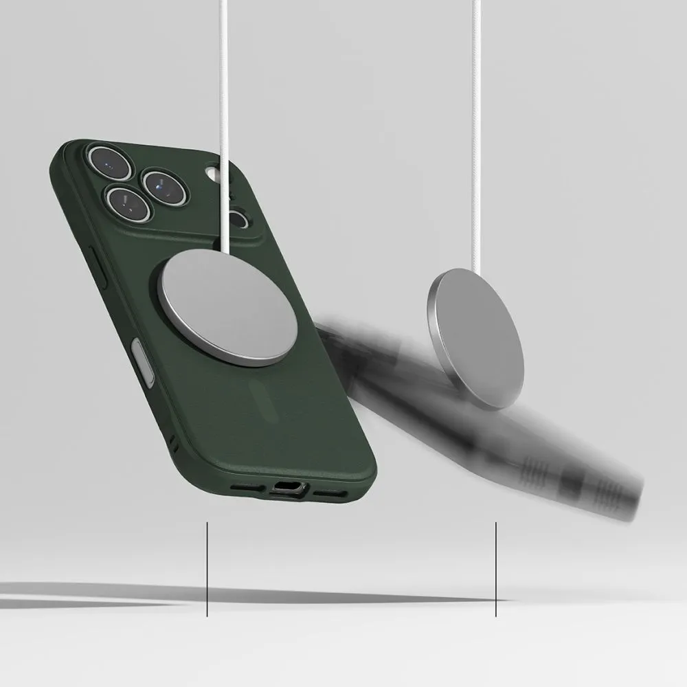 Apple iPhone 17 Pro vāciņš zaļš RINGKE ONYX MAGNETIC MAGSAFE