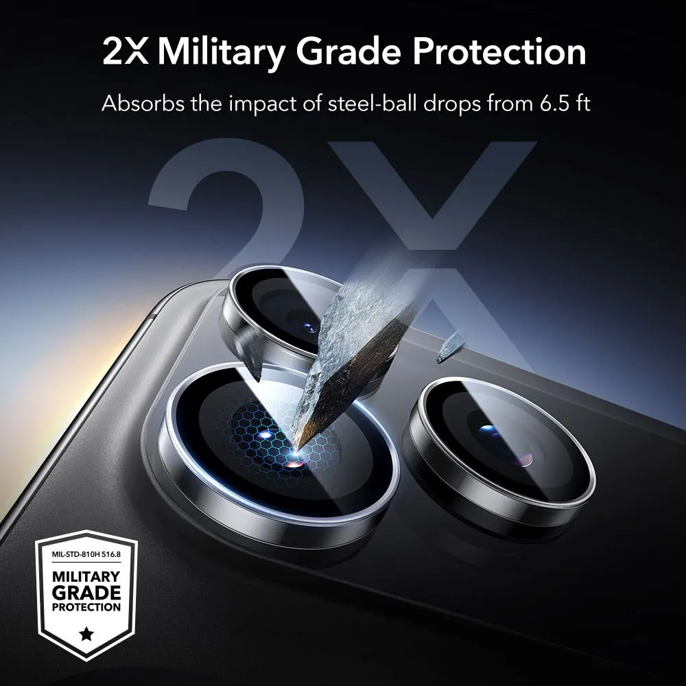 Apple iPhone 17 Pro aizsargstikls  ESR ARMORITE CAMERA PROTECTOR