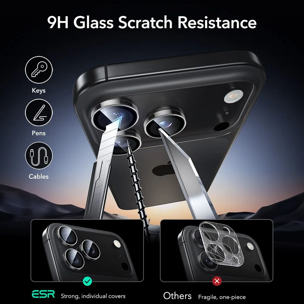 Apple iPhone 17 Pro aizsargstikls  ESR ARMORITE CAMERA PROTECTOR