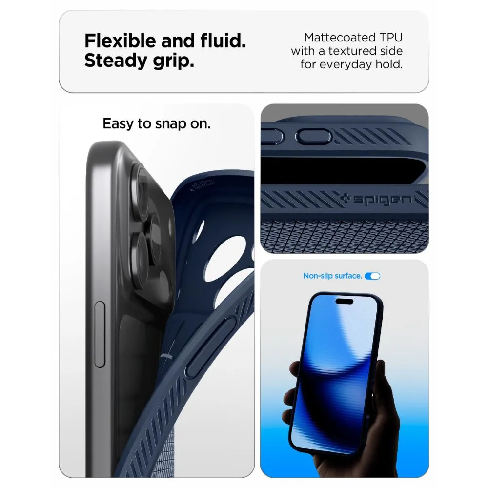 Apple iPhone 17 Pro skal blå SPIGEN LIQUID AIR