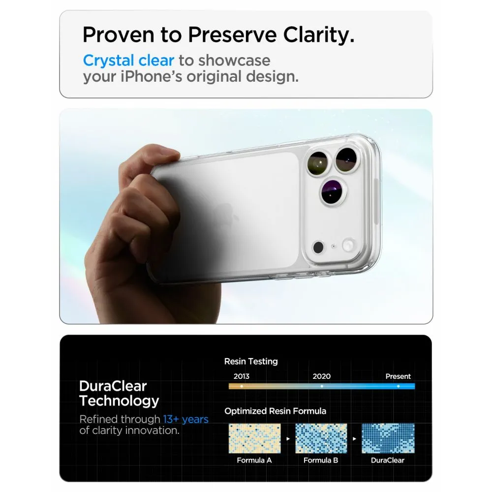 Apple iPhone 17 Pro skal transparent SPIGEN ULTRA HYBRID