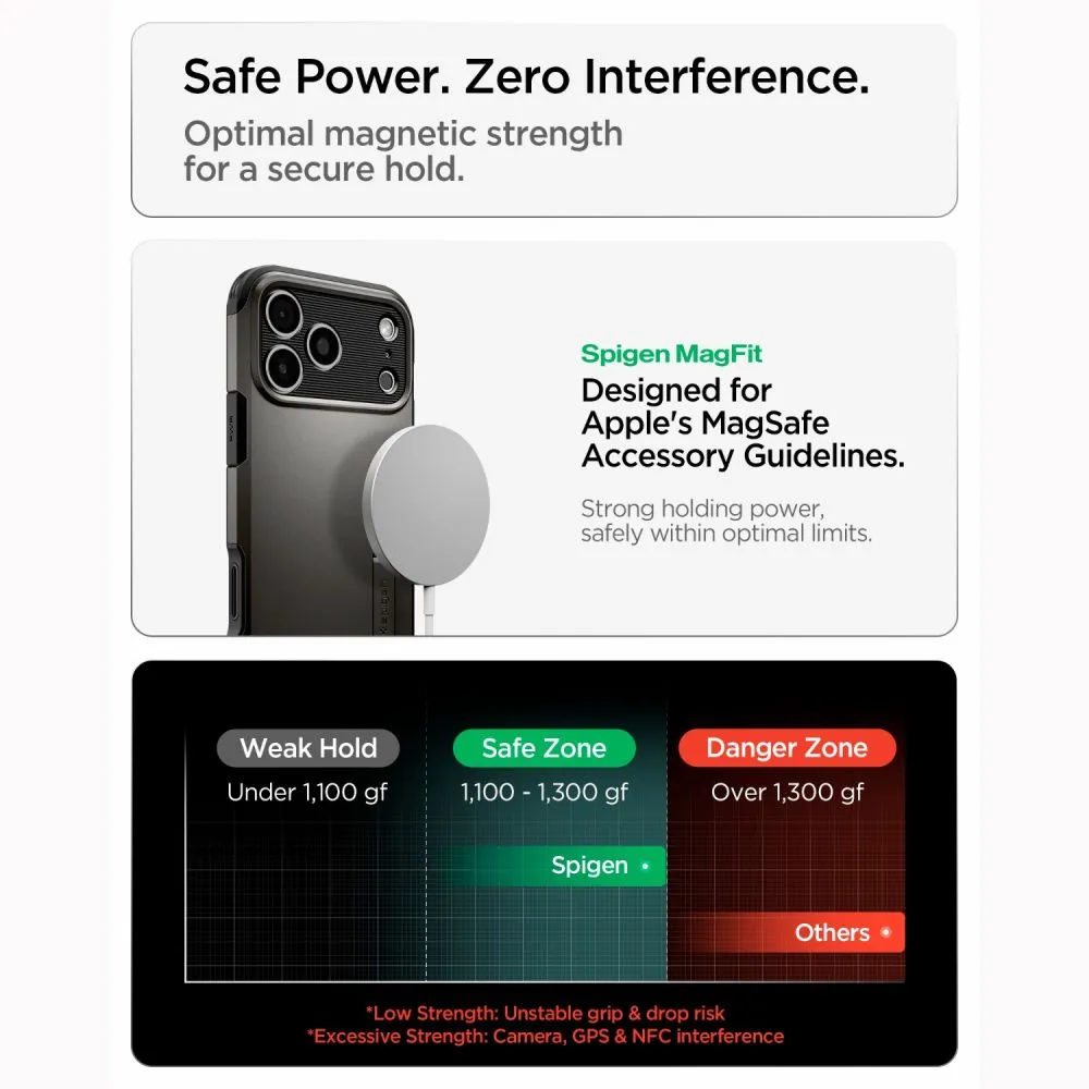 Apple iPhone 17 Pro skal  SPIGEN TOUGH ARMOR T MAGSAFE