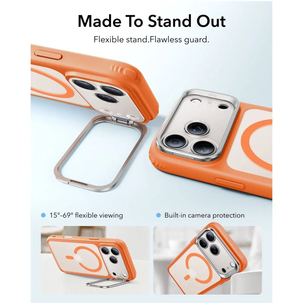 Apple iPhone 17 Pro Telefona vāciņš  ESR CLASSIC HYBRID KICKSTAND MAGSAFE