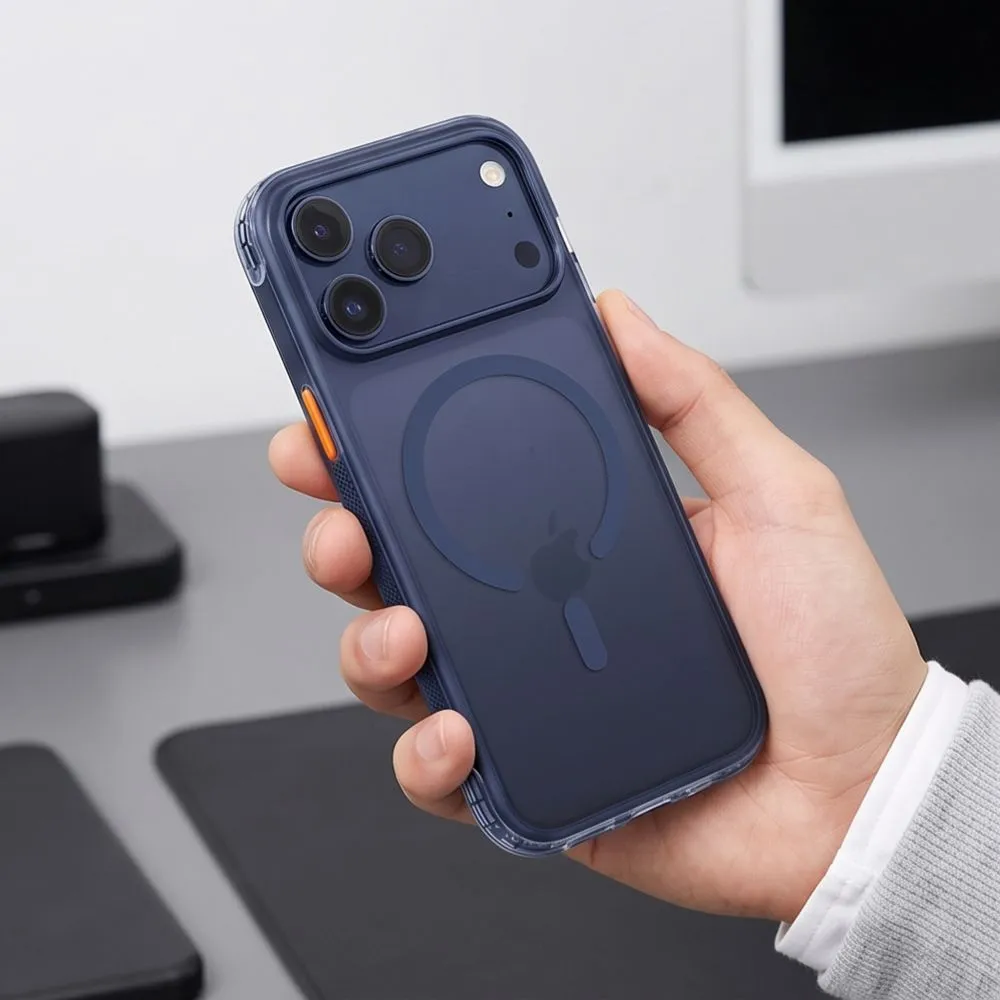 Apple iPhone 17 Pro Telefona vāciņš zils TECH-PROTECT MAGAIR MAGSAFE CC