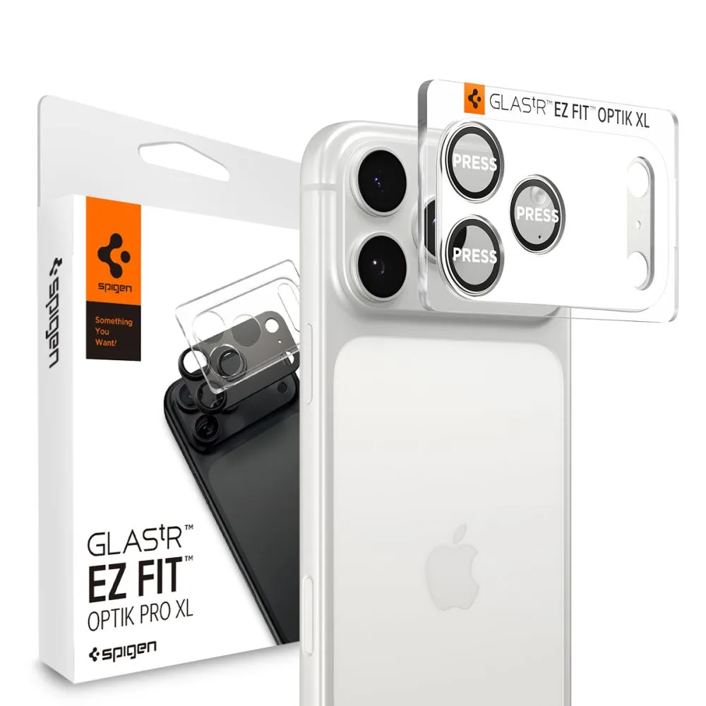 Apple iPhone 17 Pro kaitseklaas SPIGEN OPTIK PRO XL GLAS.TR ”EZ FIT” CAMERA PROTECTOR