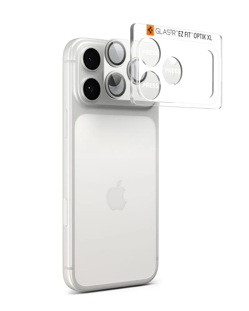 Apple iPhone 17 Pro kaitseklaas SPIGEN OPTIK PRO XL GLAS.TR ”EZ FIT” CAMERA PROTECTOR