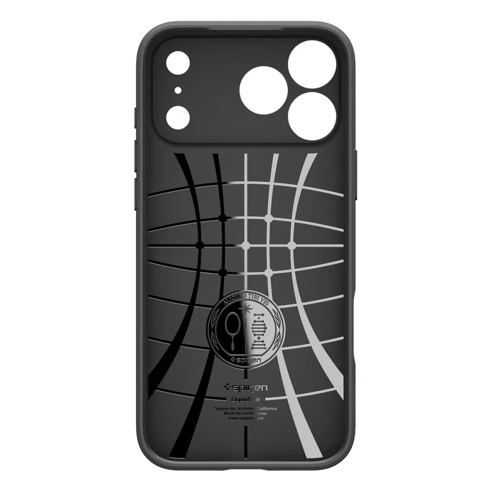 Apple iPhone 17 Pro skal svart SPIGEN LIQUID AIR