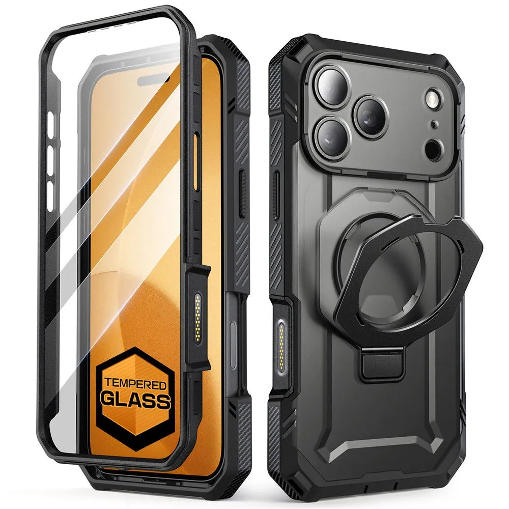 Apple iPhone 17 Pro skal svart SUPCASE UB GRIP PRO MAG MAGSAFE