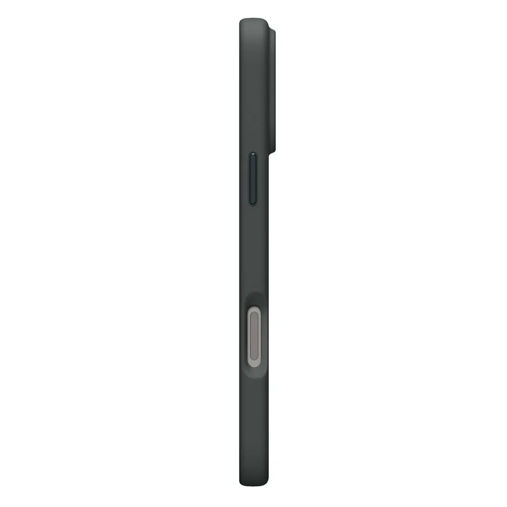 Apple iPhone 17 Pro skal grön SPIGEN SILICONE FIT MAG MAGSAFE