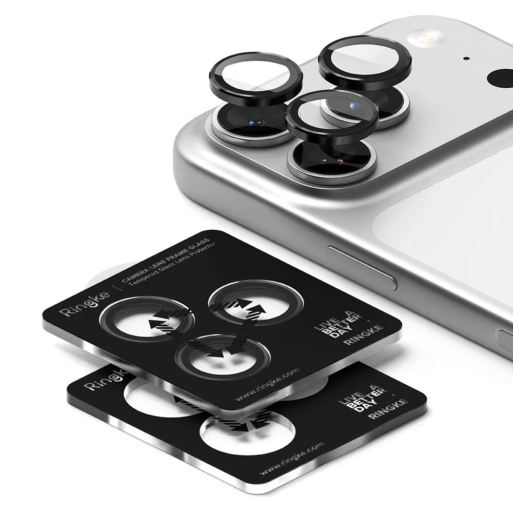 Apple iPhone 17 Pro aizsargstikls  RINGKE CAMERA FRAME PROTECTOR 2-PACK