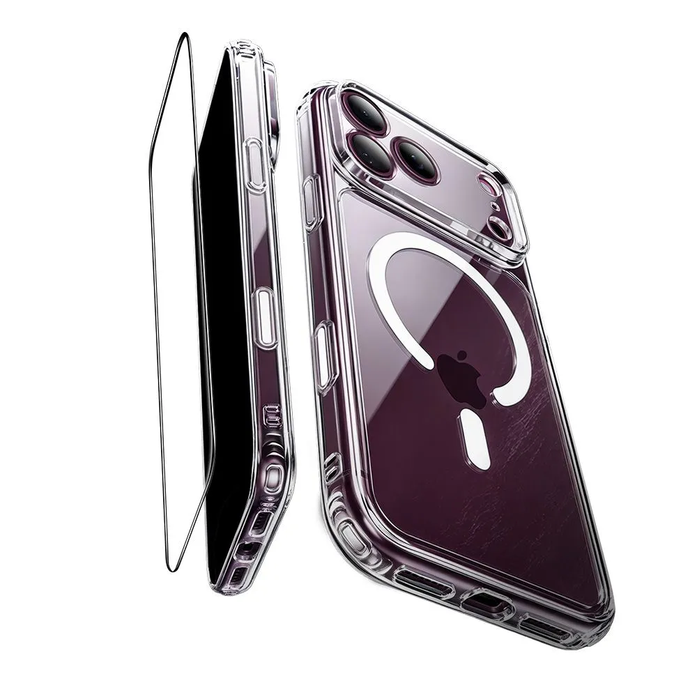 Apple iPhone 17 Pro Telefona vāciņš  ESR CLASSIC HYBRID MAGSAFE &amp TEMPERED GLASS