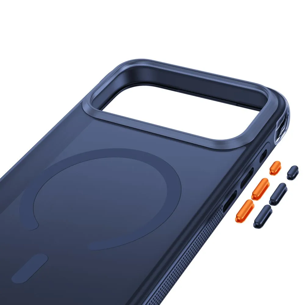 Apple iPhone 17 Pro Telefona vāciņš zils TECH-PROTECT MAGAIR MAGSAFE CC